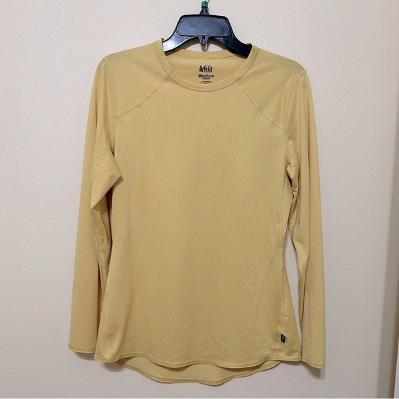 REI Tops - REI Co-op Womens Medium Long‎ Sleeve Crew Neck Athletic Top Shirt
